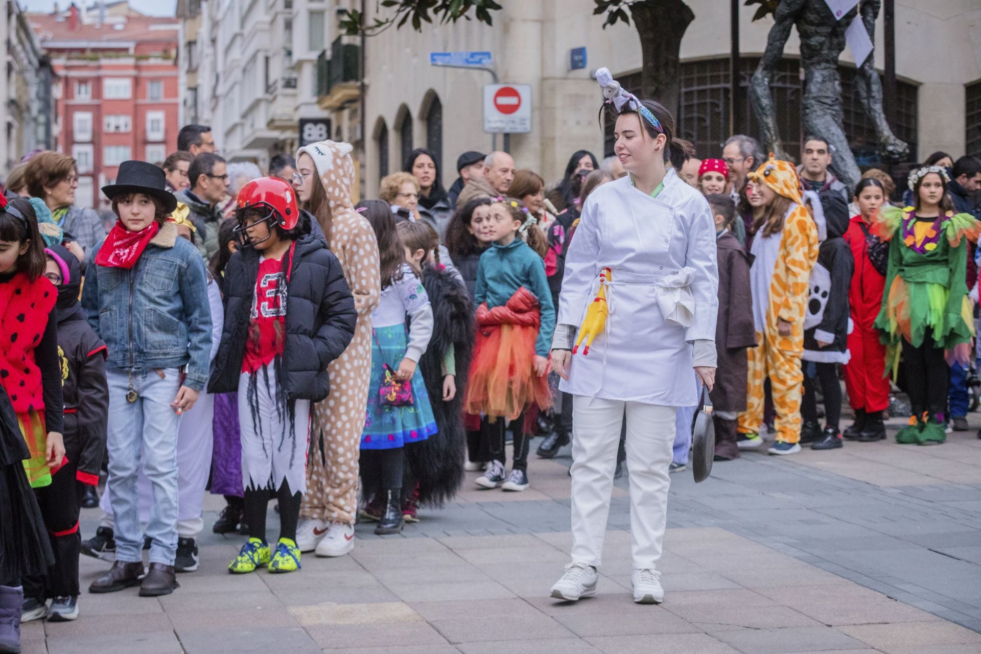 Las imágenes del Jueves de Lardero en Vitoria