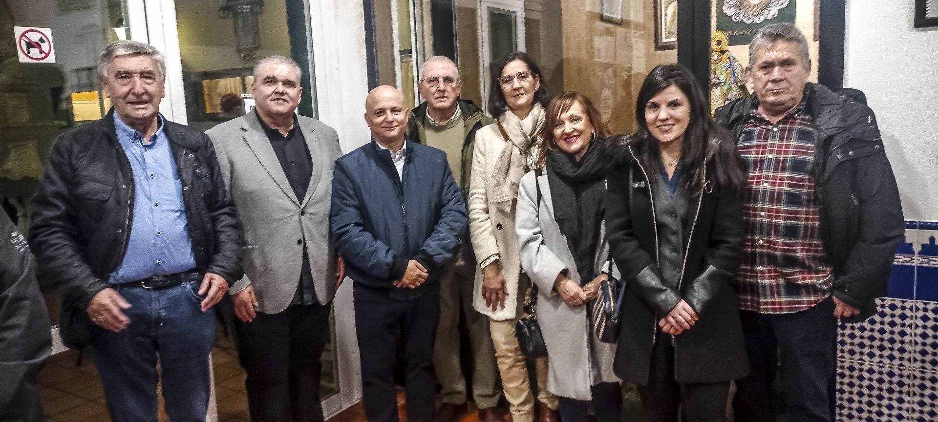 Ricardo Sáez de Heredia, Lucas Prados, Ángel Lamelas, Lorenzo Pereiro, Isabel Lopo, Julia Liberal, Edurne Parro y Ángel Sevilla.