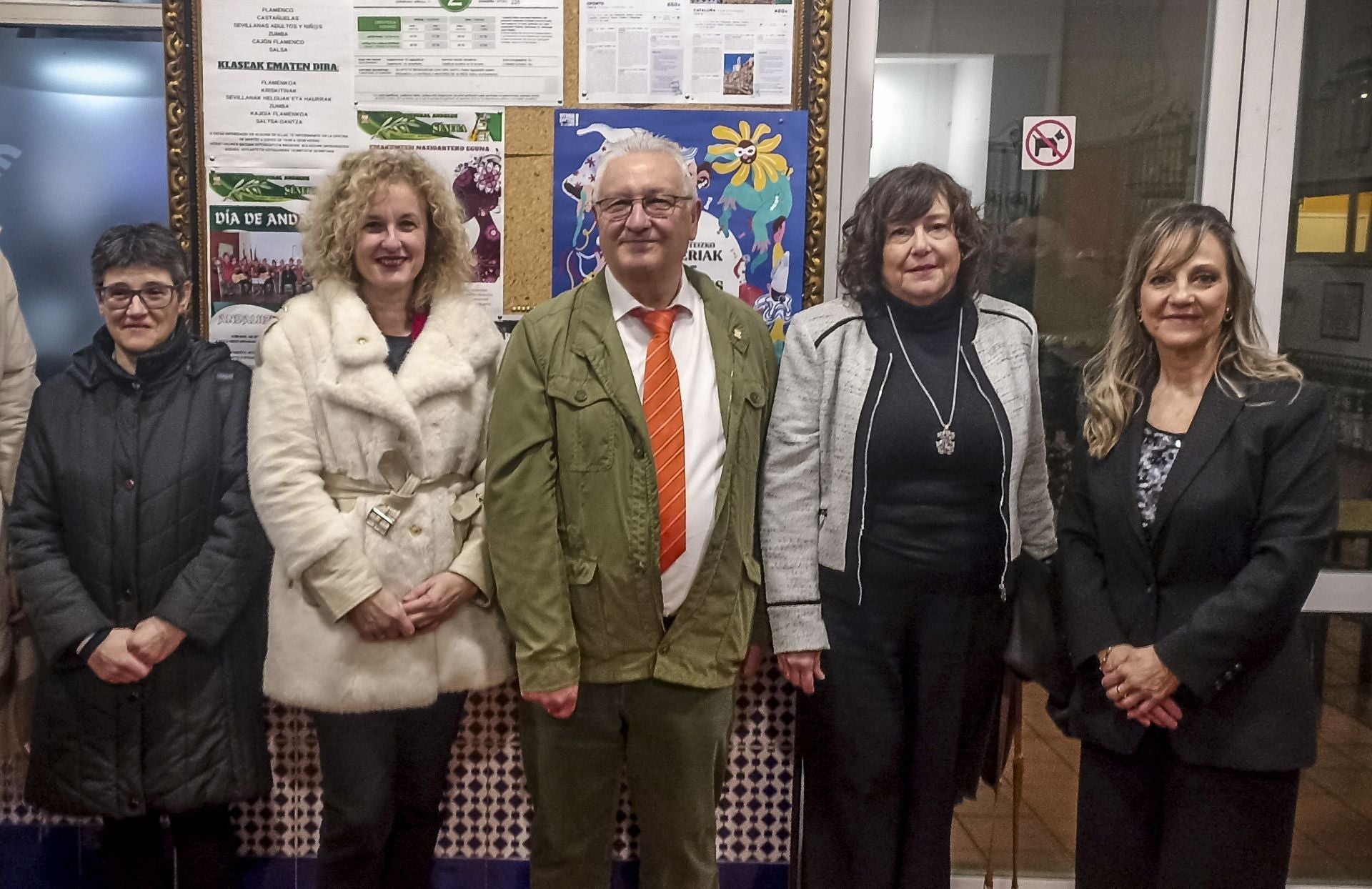 Icíar Ortiz de Urbina, Cristina González, Ignacio Iglesias, Itziar Gonzalo de Zuazo y María Ángeles Medina.