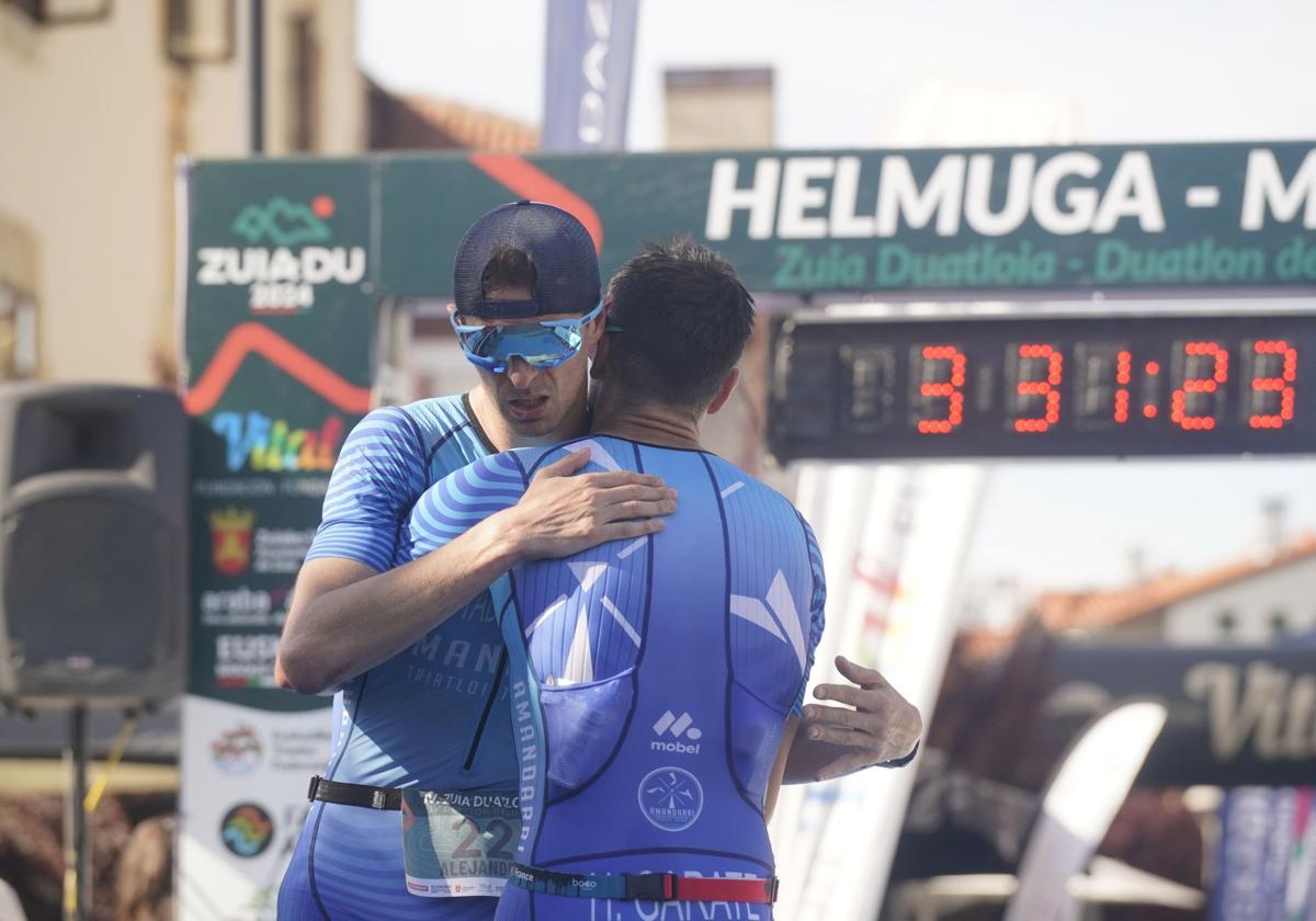 Más de 600 deportistas participaron en el Duatlón de Zuia el pasado año.