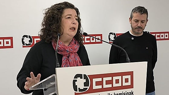 Loli García no se presentará a la reelección al frente de CCOO Euskadi y le sustituirá Santi Martínez