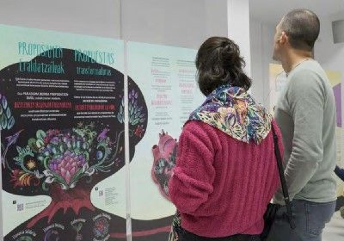 Elorrio expone una mirada feminista en Iturri Kultur Etxea