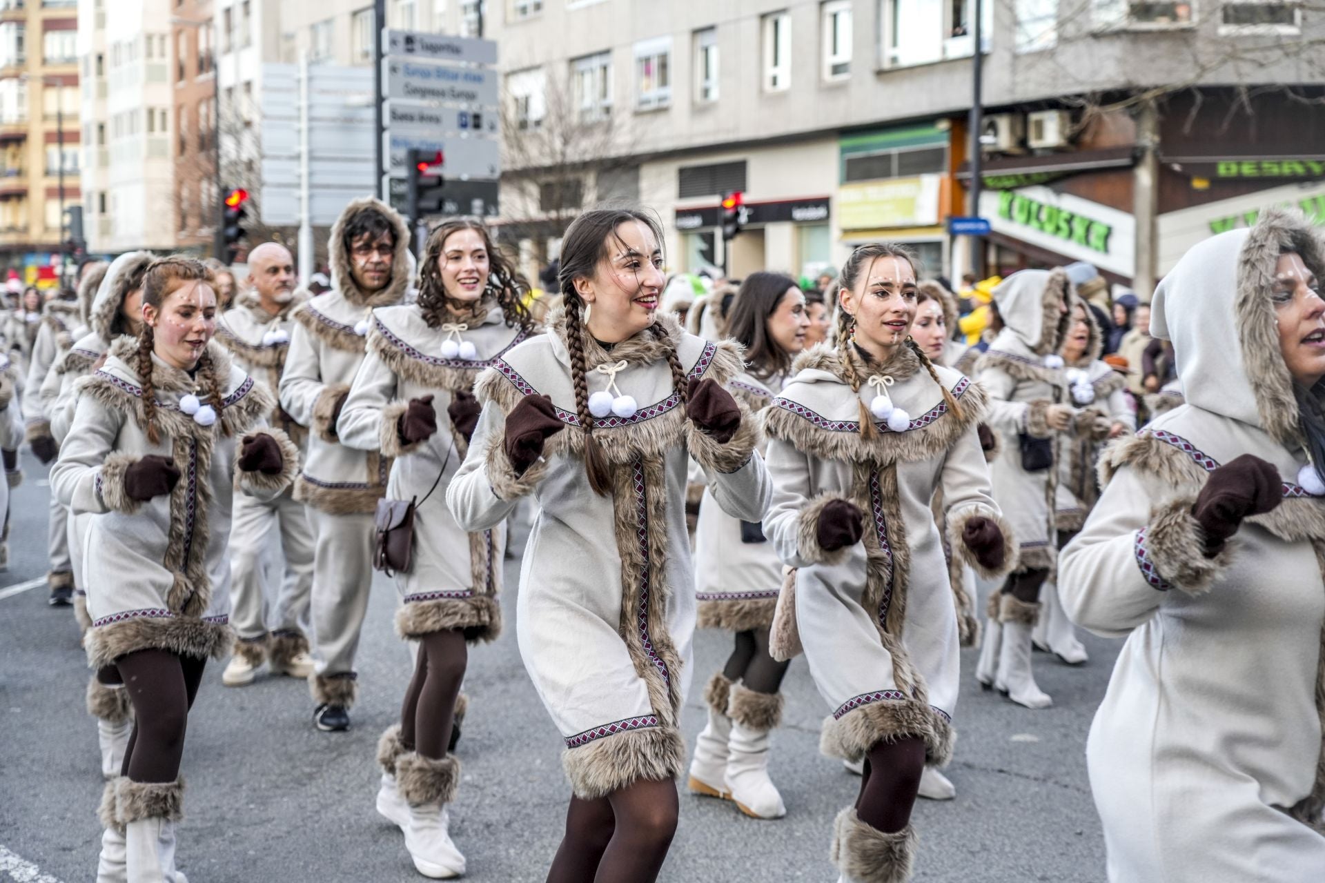 Las imágenes del desfile del Carnaval de Vitoria