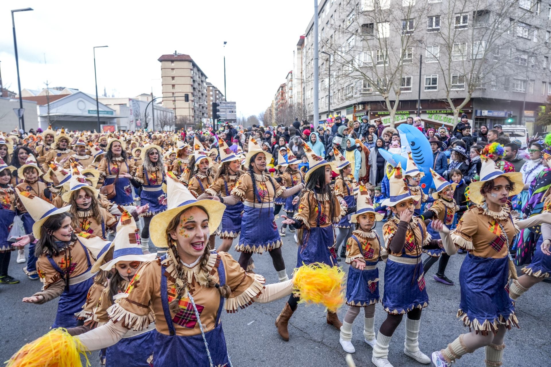 Las imágenes del desfile del Carnaval de Vitoria