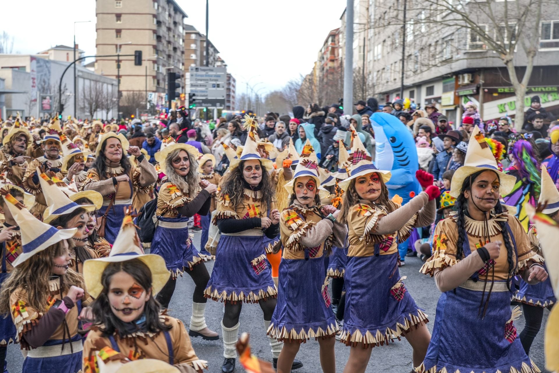 Las imágenes del desfile del Carnaval de Vitoria