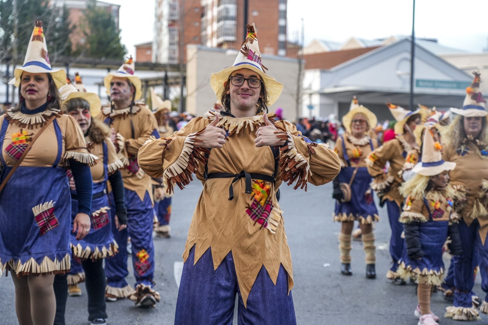 Las imágenes del desfile del Carnaval de Vitoria