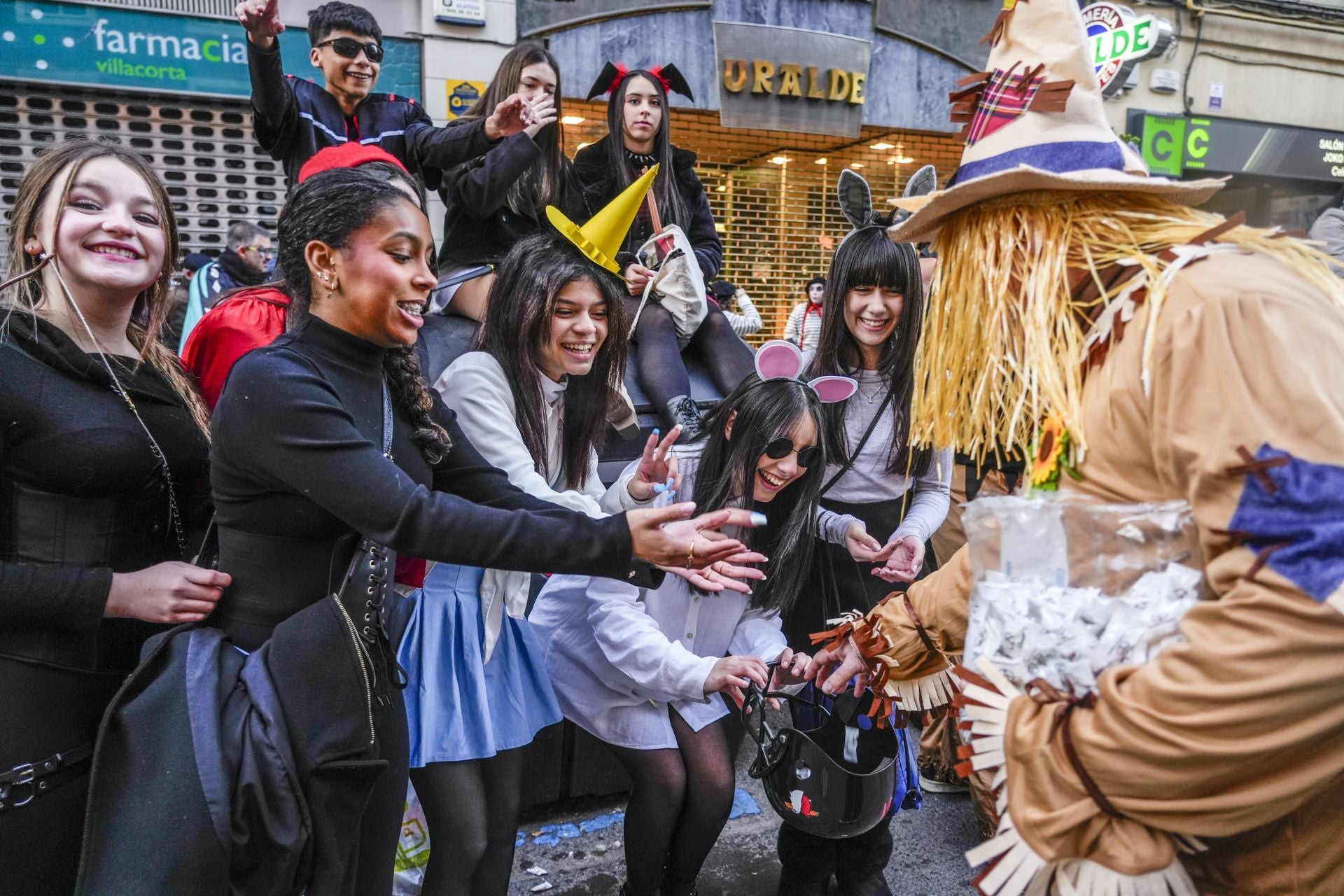 Las imágenes del desfile del Carnaval de Vitoria