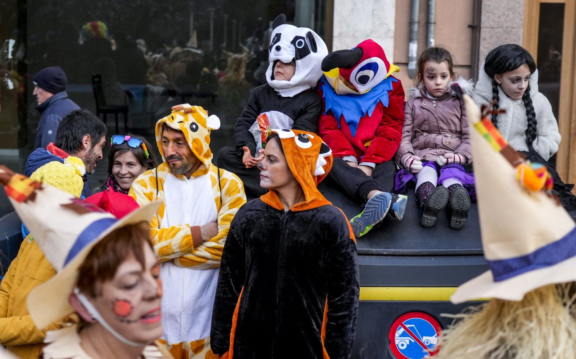 Las imágenes del desfile del Carnaval de Vitoria