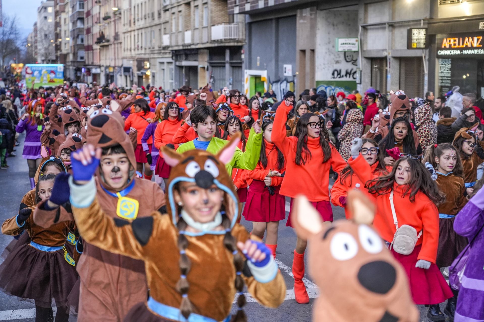Las imágenes del desfile del Carnaval de Vitoria
