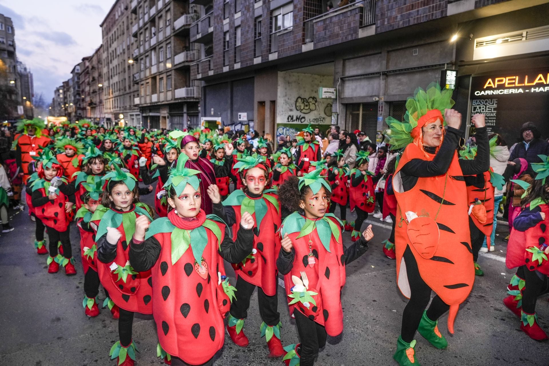 Las imágenes del desfile del Carnaval de Vitoria