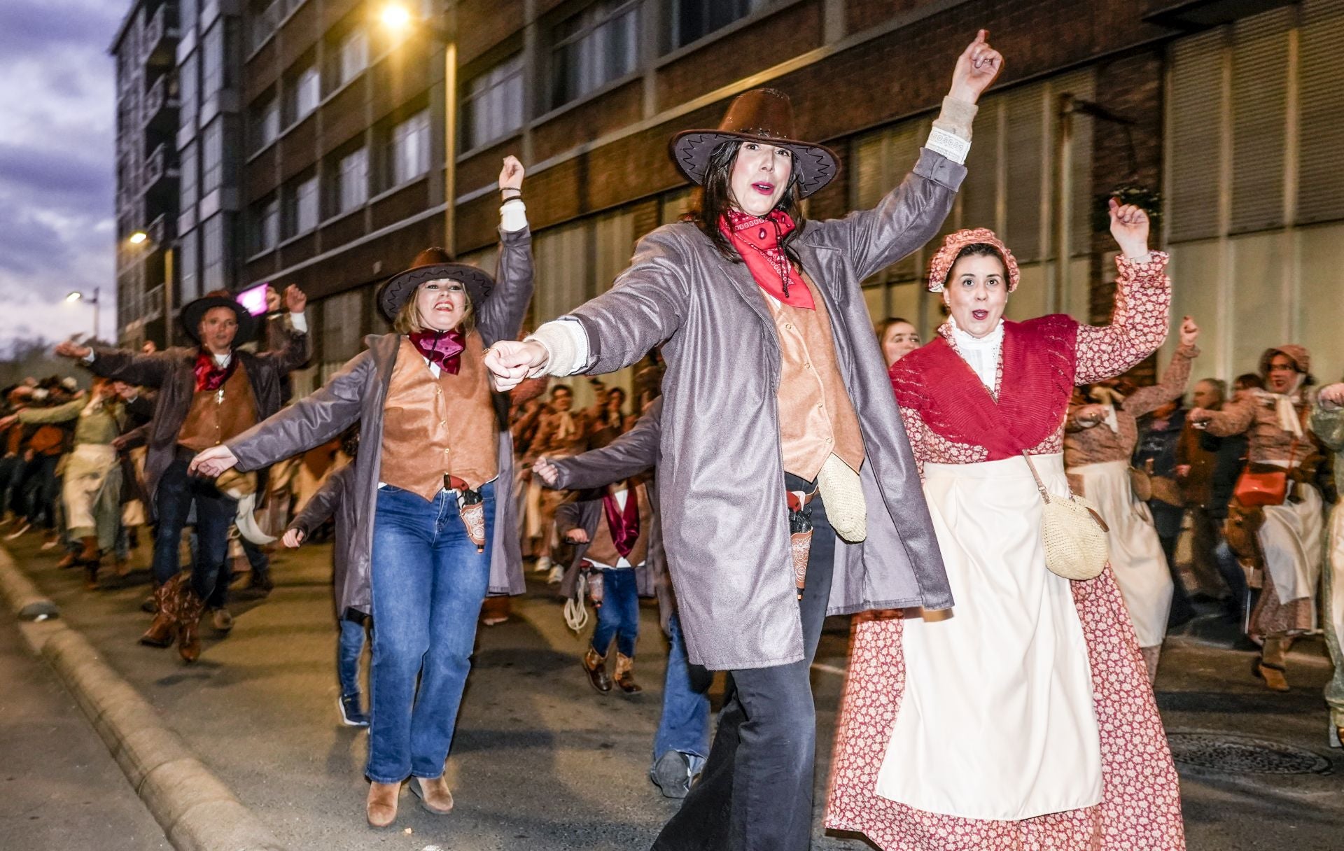 Las imágenes del desfile del Carnaval de Vitoria
