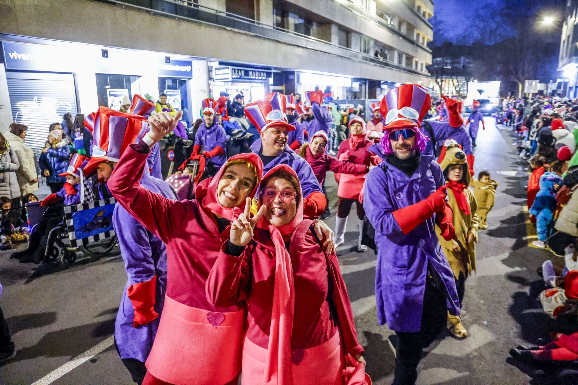 Las imágenes del desfile del Carnaval de Vitoria