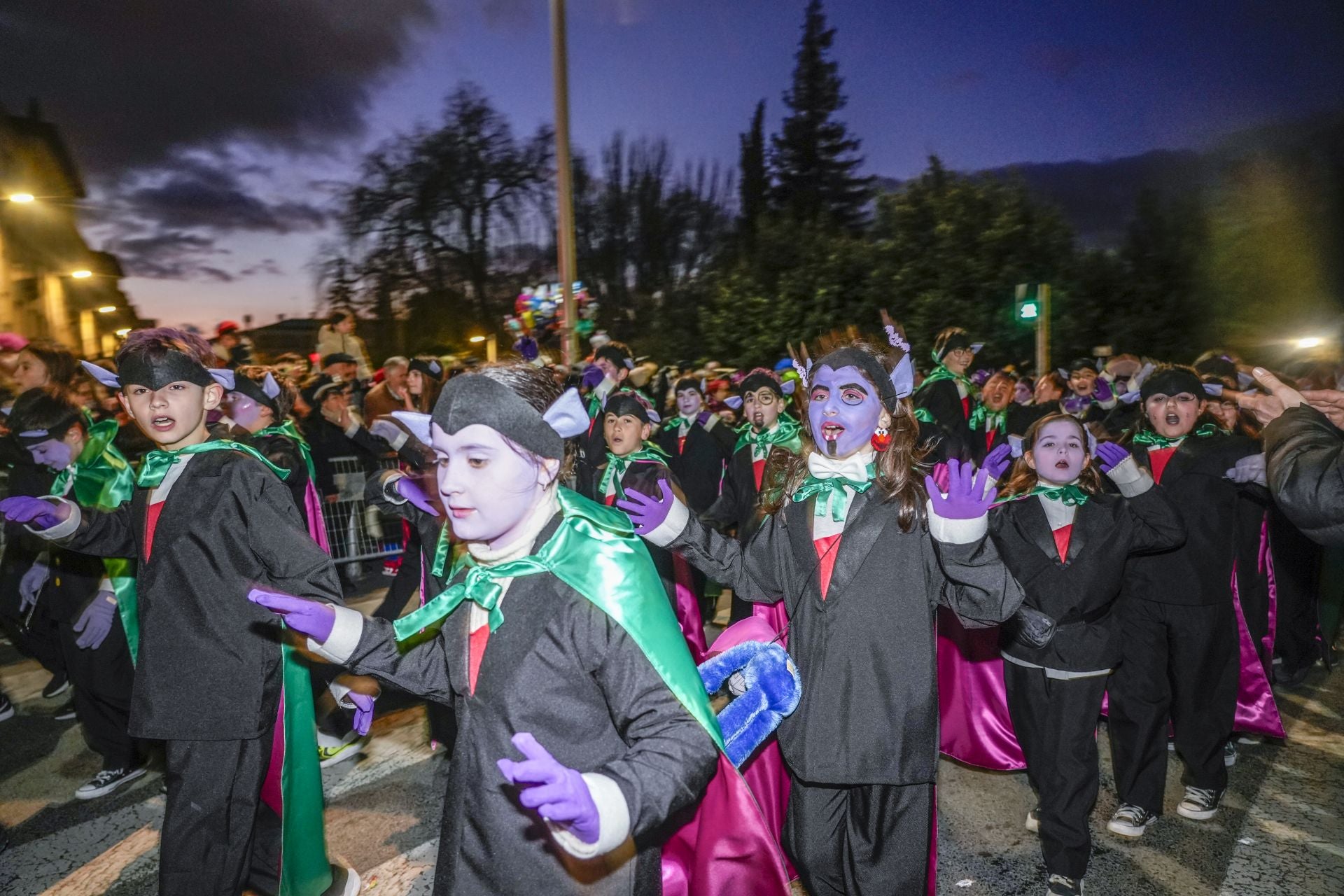 Las imágenes del desfile del Carnaval de Vitoria