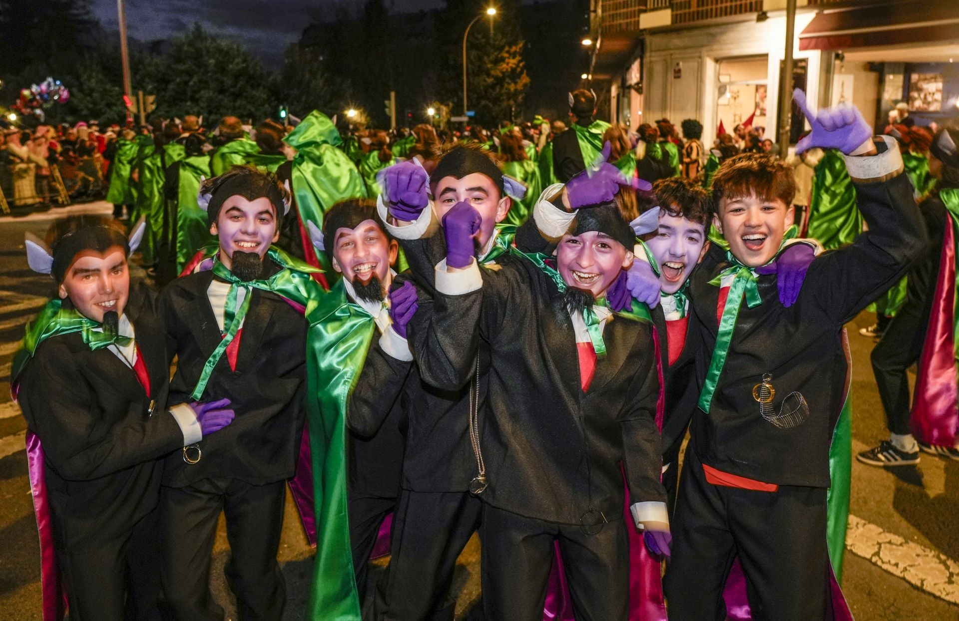 Las imágenes del desfile del Carnaval de Vitoria