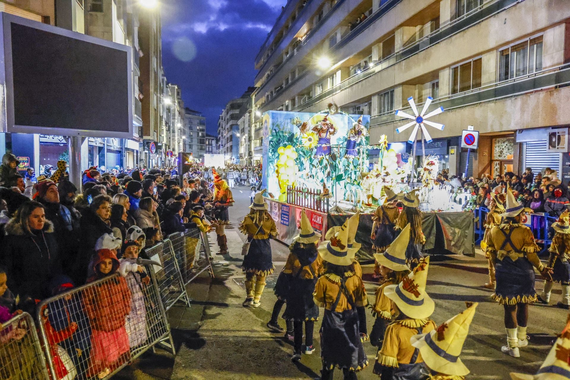 Las imágenes del desfile del Carnaval de Vitoria