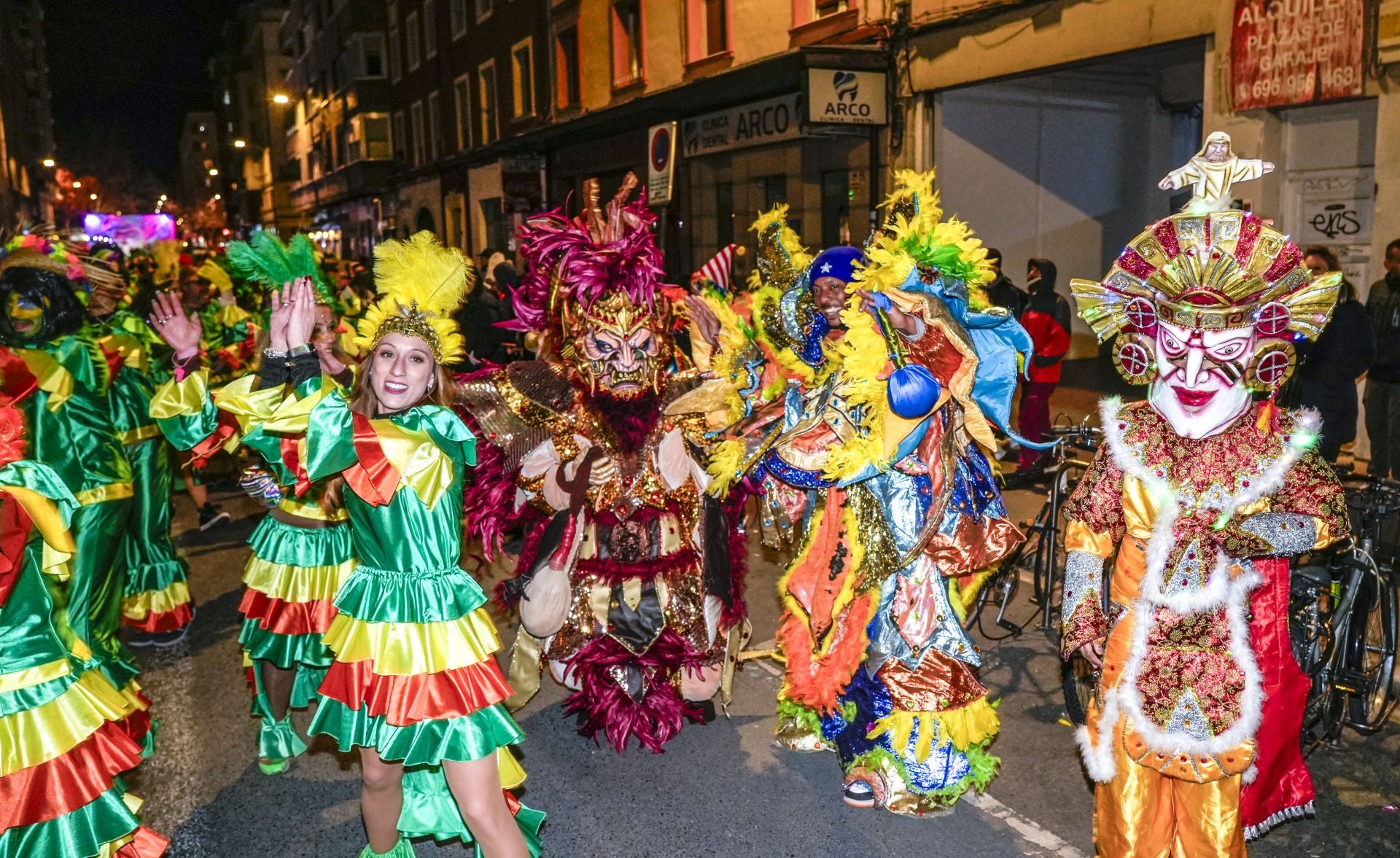 Las imágenes del desfile del Carnaval de Vitoria