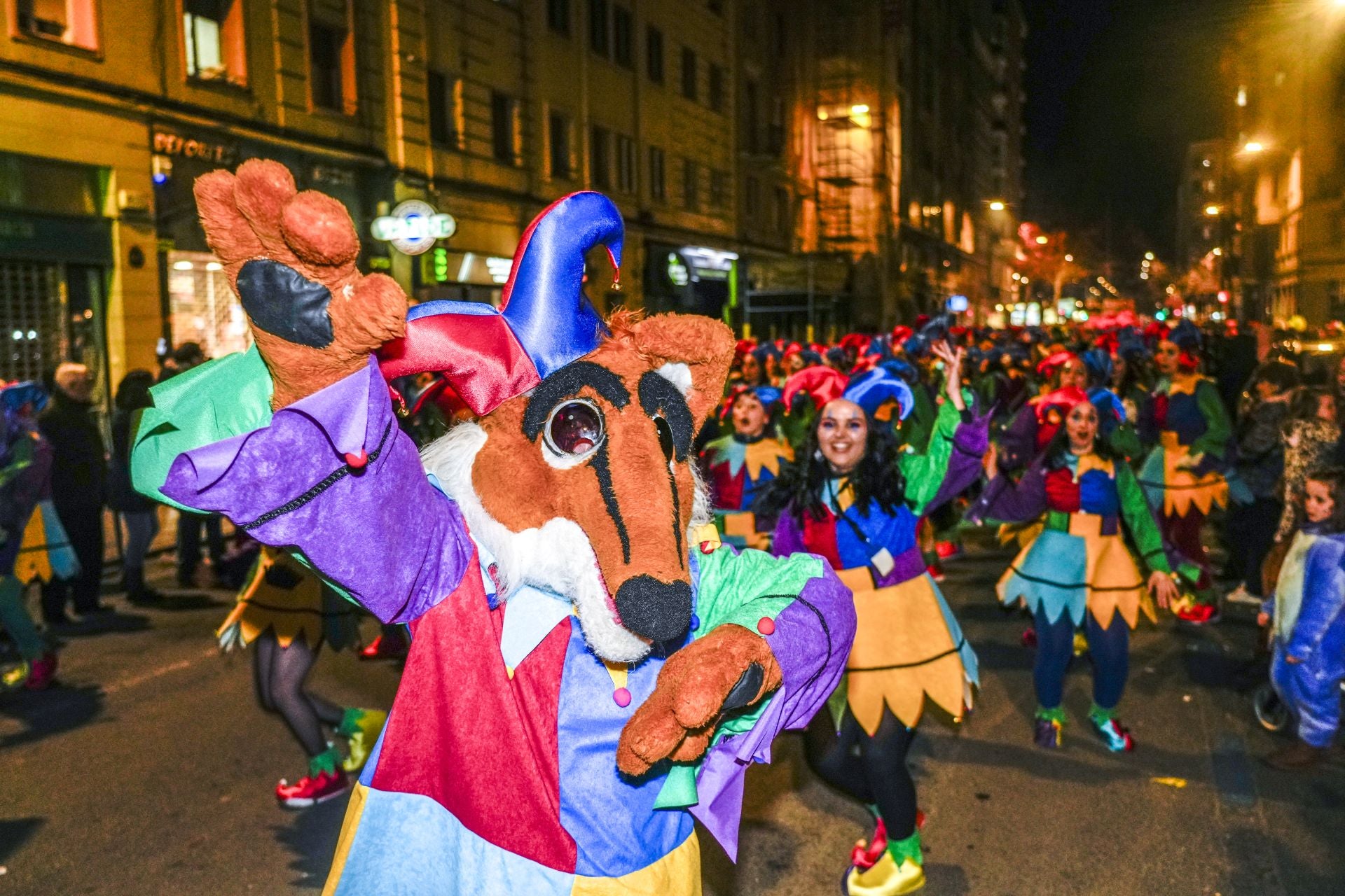 Las imágenes del desfile del Carnaval de Vitoria