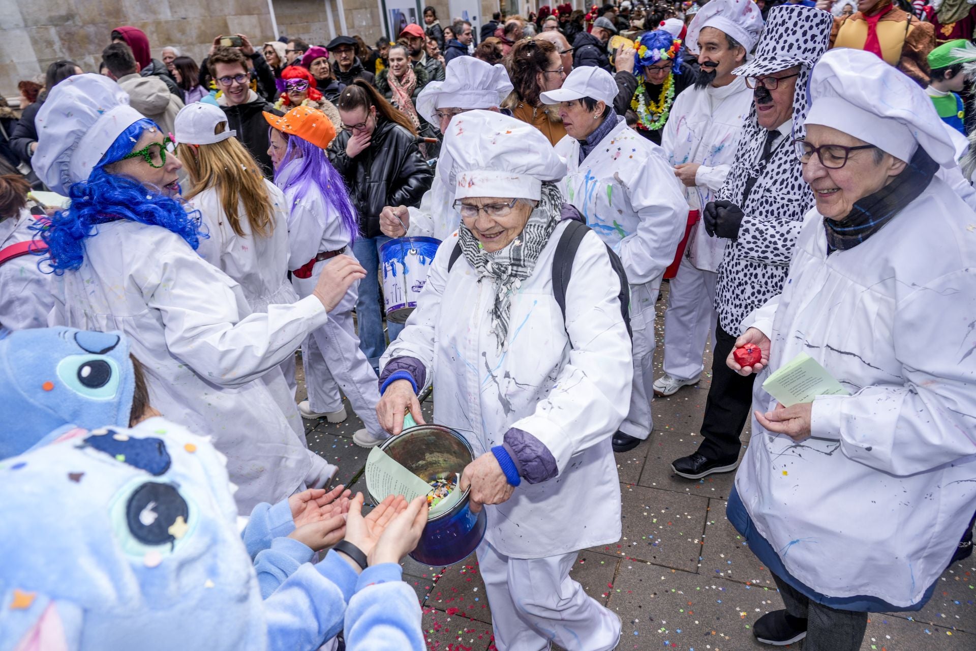 Los pintores de Vitoria abren el Carnaval
