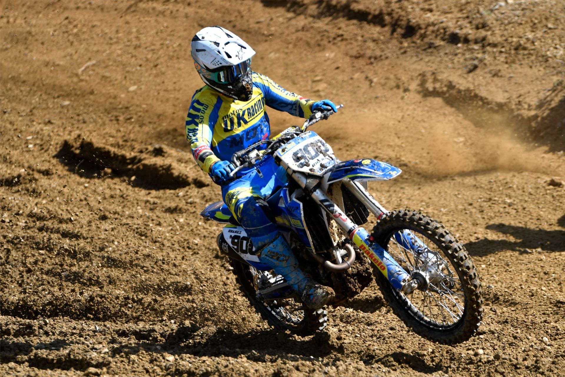Jon Idiakez regresa al pódium en el Campeonato de Euskadi de motocross
