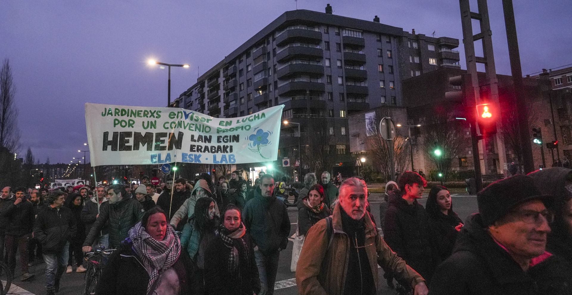 El homenaje y la manifestación en recuerdo del Tres de Marzo, en imágenes