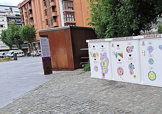 Uno de los garbigertus distribuidos por el municipio.