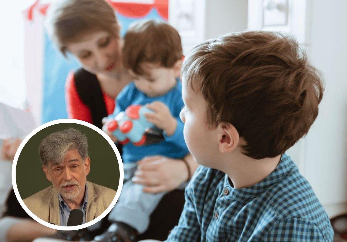 El pediatra Carlos González sobre los celos entre hermanos: «Se dan cuenta de que no les hacemos caso»