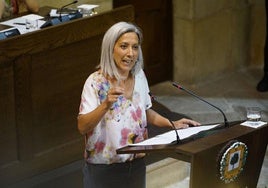 La portavoz en Bizkaia, Eneritz de Madariaga, coordina la negociación.
