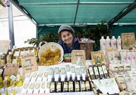 Puesto de productos en una de las ediciones pasadas de la feria