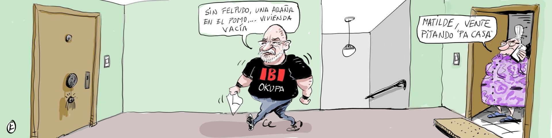 La viñeta de Cerrajería sobre el recargo del IBI a las viviendas vacías