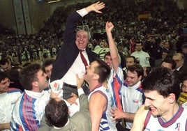 Treinta años del inicio del esplendor del Baskonia. «Hay que aprender a valorar lo que ha costado»