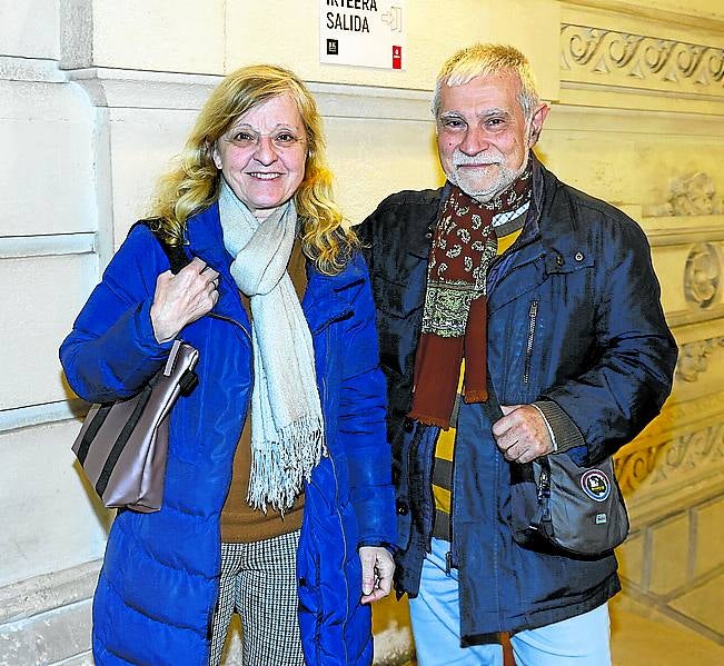 Isabel Barbero y José María Ruiz.