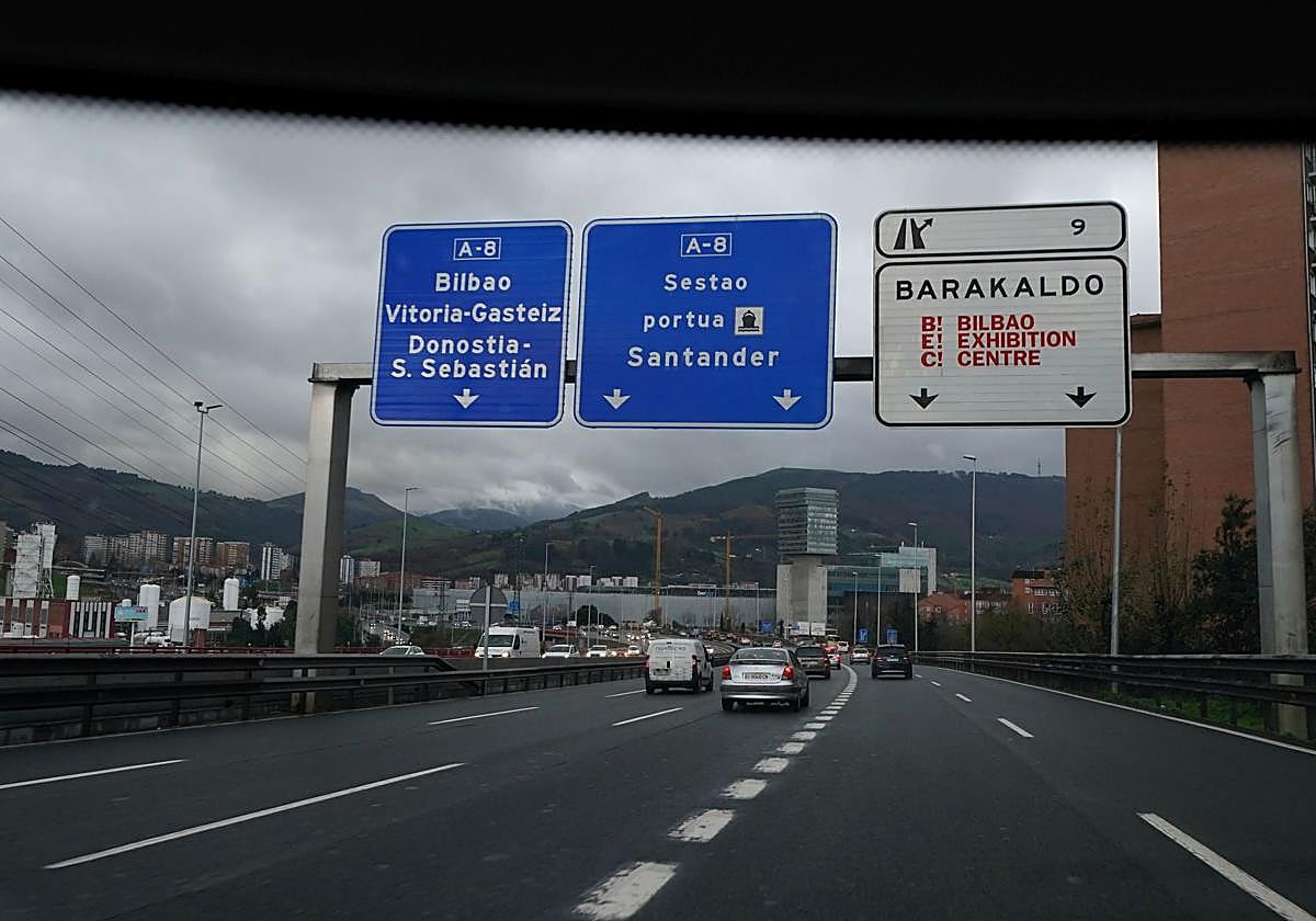 21 meses de obras en Rontegi para ampliar a cuatro los carriles hacia Bilbao y Cantabria
