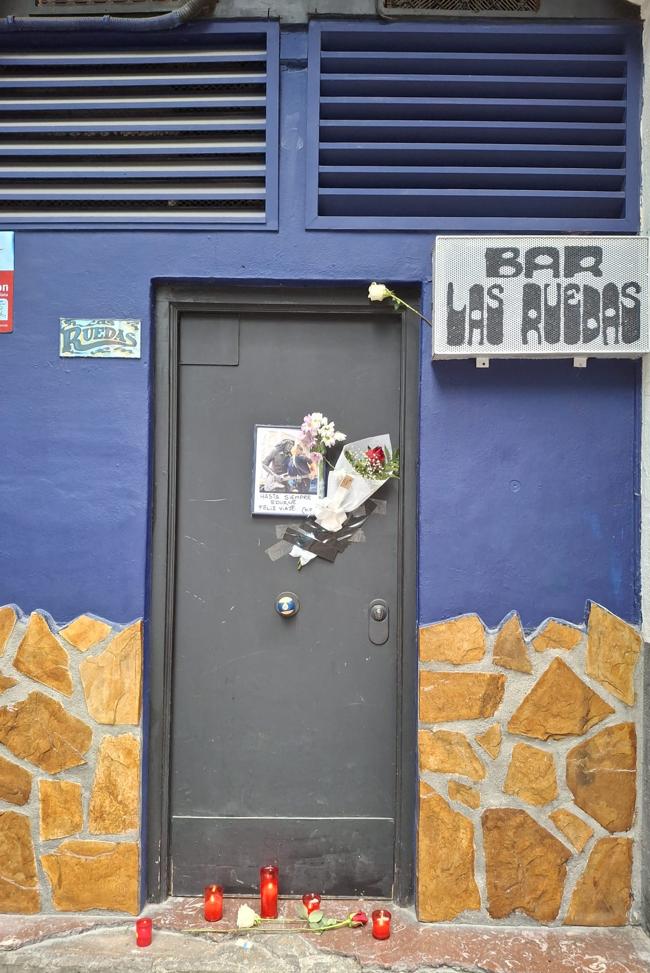 La puerta de Las Ruedas, esta mañana.
