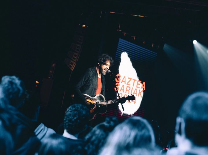 Gorka Urbizu musikaria iazko edizioan.