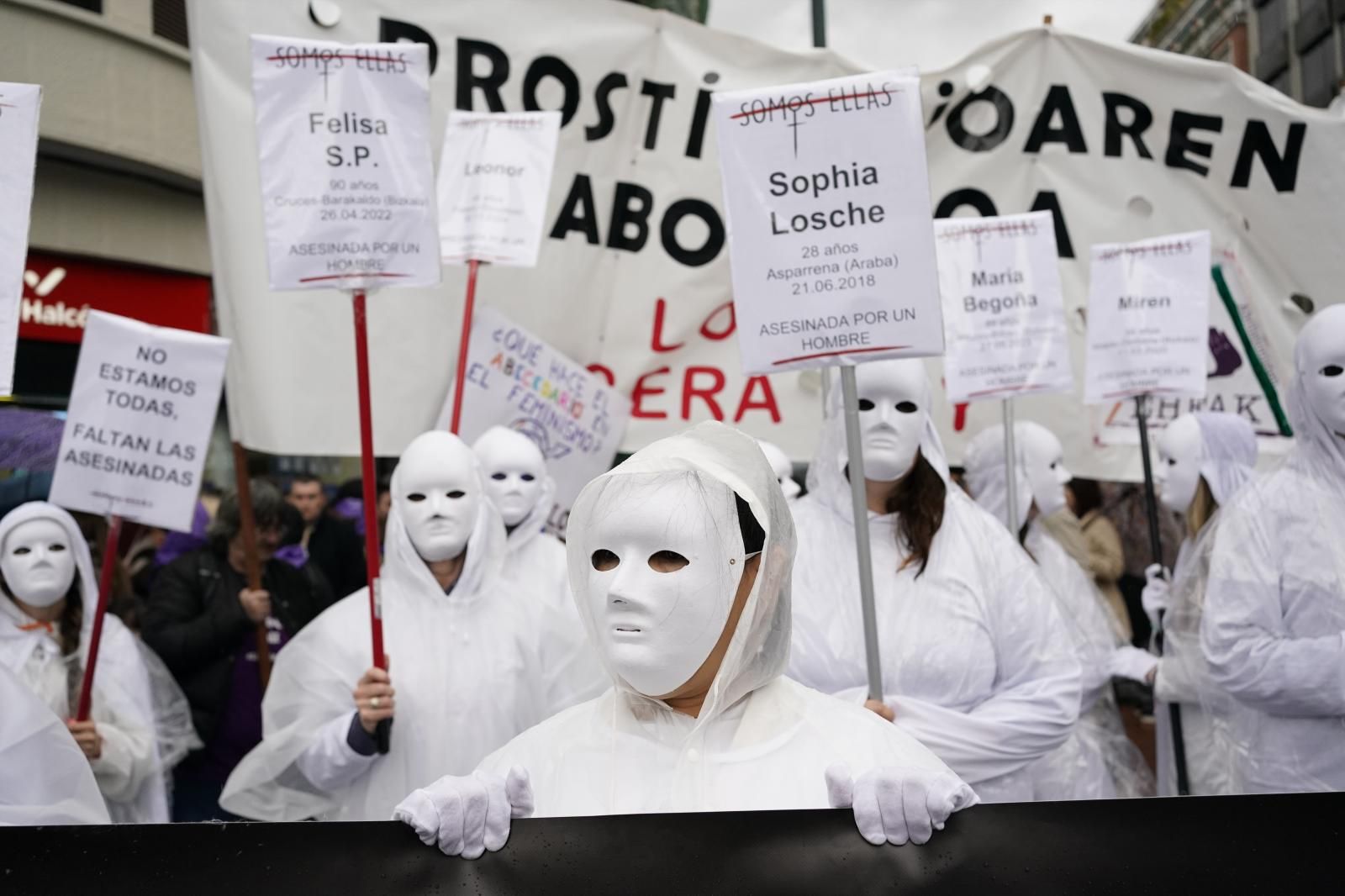La manifestación del 8M en imágenes