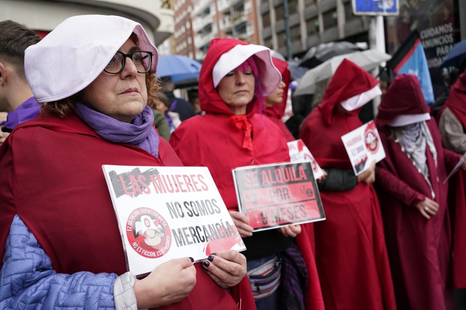 La manifestación del 8M en imágenes