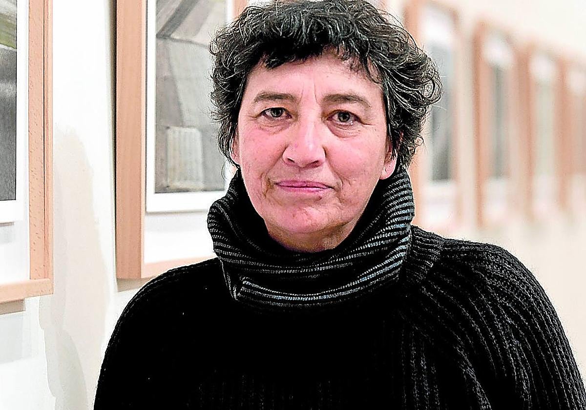 Amaia Iglesias, en un acto conmemorativo dedicado a Antonio Machado en Segovia