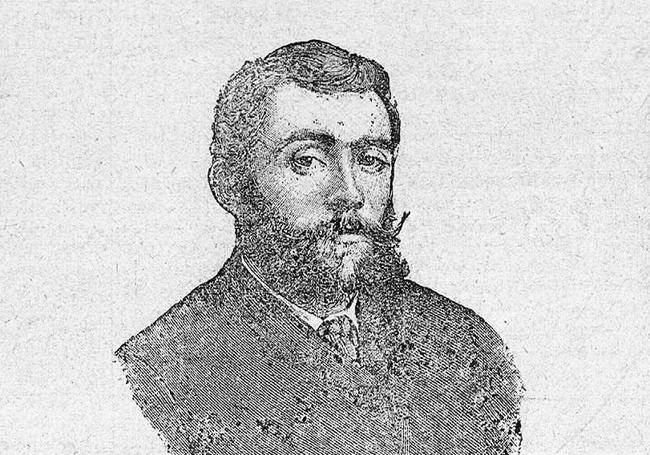 Retrato de Pedro Jaca que publicó el 'Diario de Burgos'.