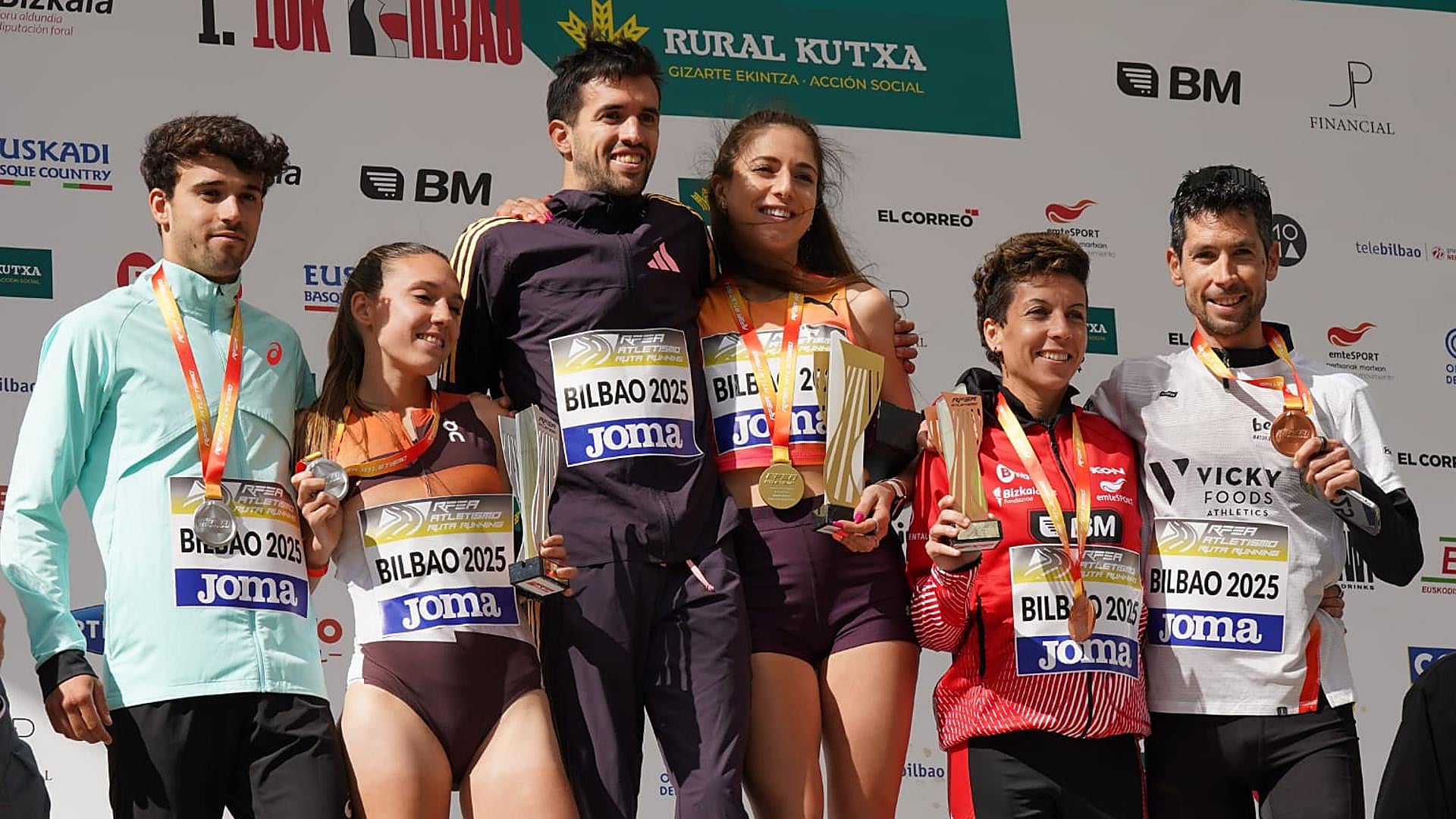 Jesús Ramos & Carla Gallardo: Spain’s Champions at Bilbao’s 10k Party