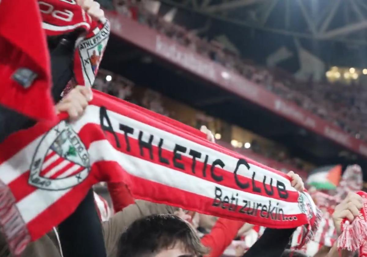 El mensaje del Athletic a la afición para la final ante la Roma en San Mamés: «Os necesitamos a todos, dentro y fuera»