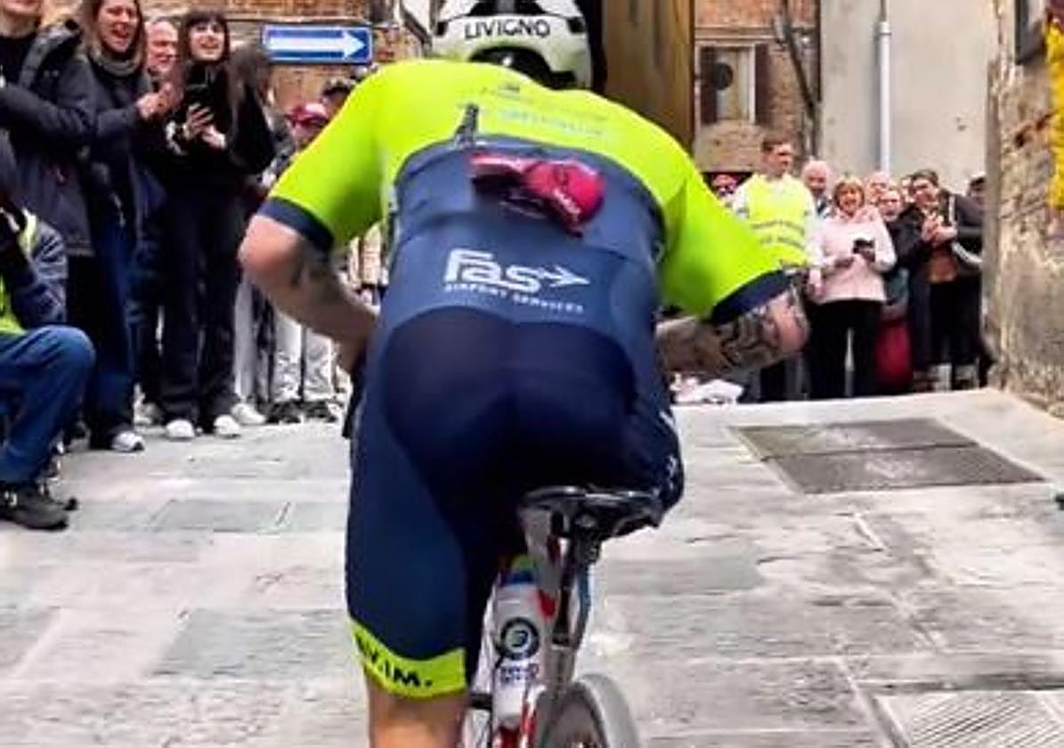 Andrea Pusateri, el héroe de la Strade Bianche