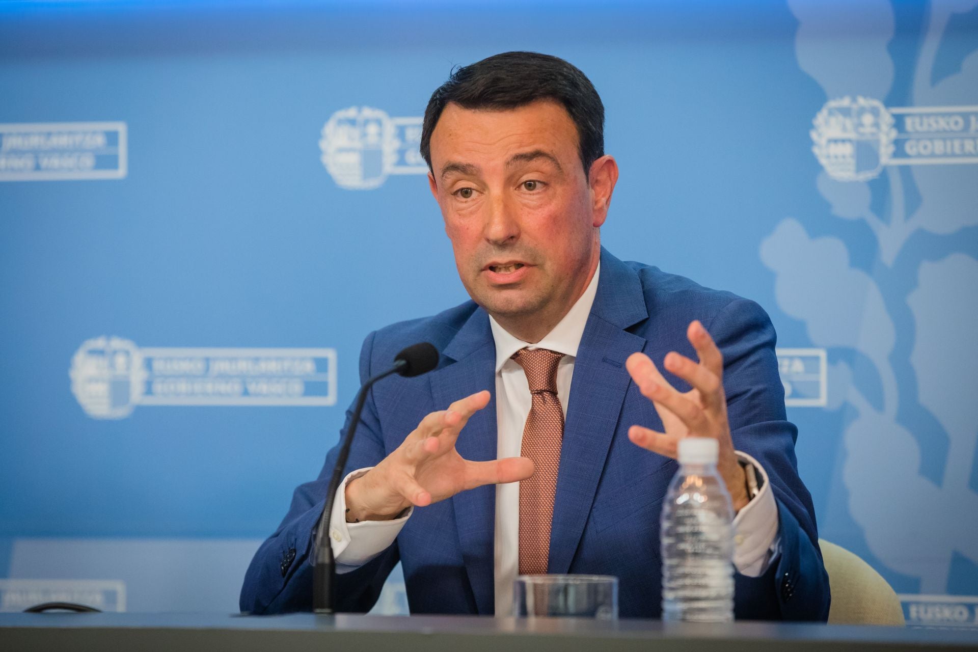 Mikel Torres, vicelendakari segundo del Gobierno vasco.