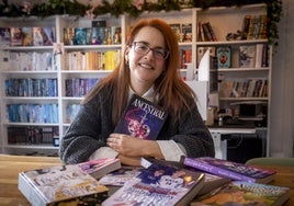 La vitoriana Arianne Martín es la autora de once libros de literatura fantástica y juvenil.