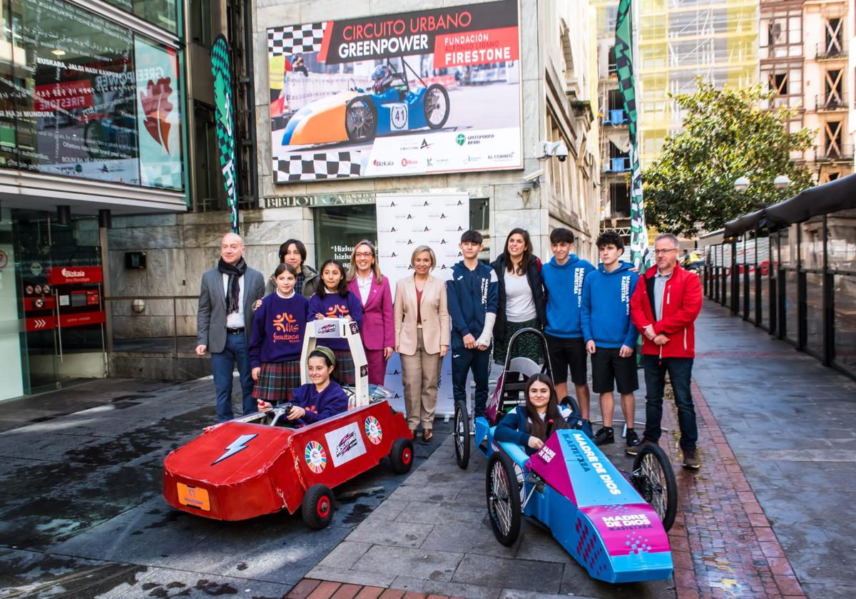 Llega a Amorebieta una competición de vehículos eléctricos diseñados por jóvenes