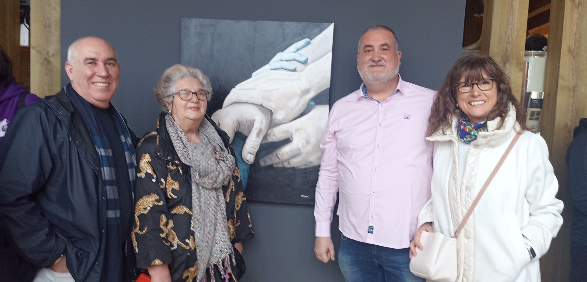 Iñaki Echevarría, Sonsoles Bárcena, Alberto Gredilla y Pilar Lloves.