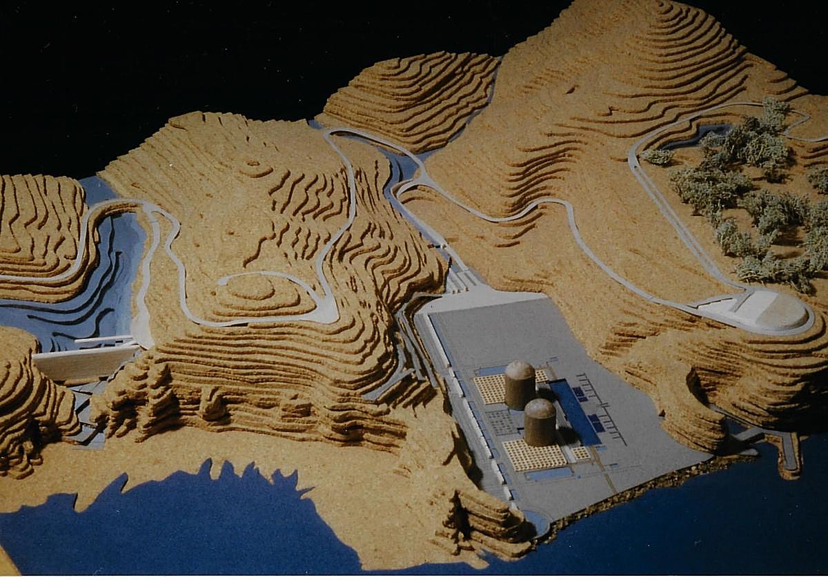 Maqueta de cómo quedaría el proyecto tras la intervención de la arquitecta.