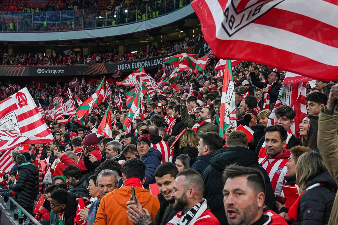 El ambiente en San Mamés