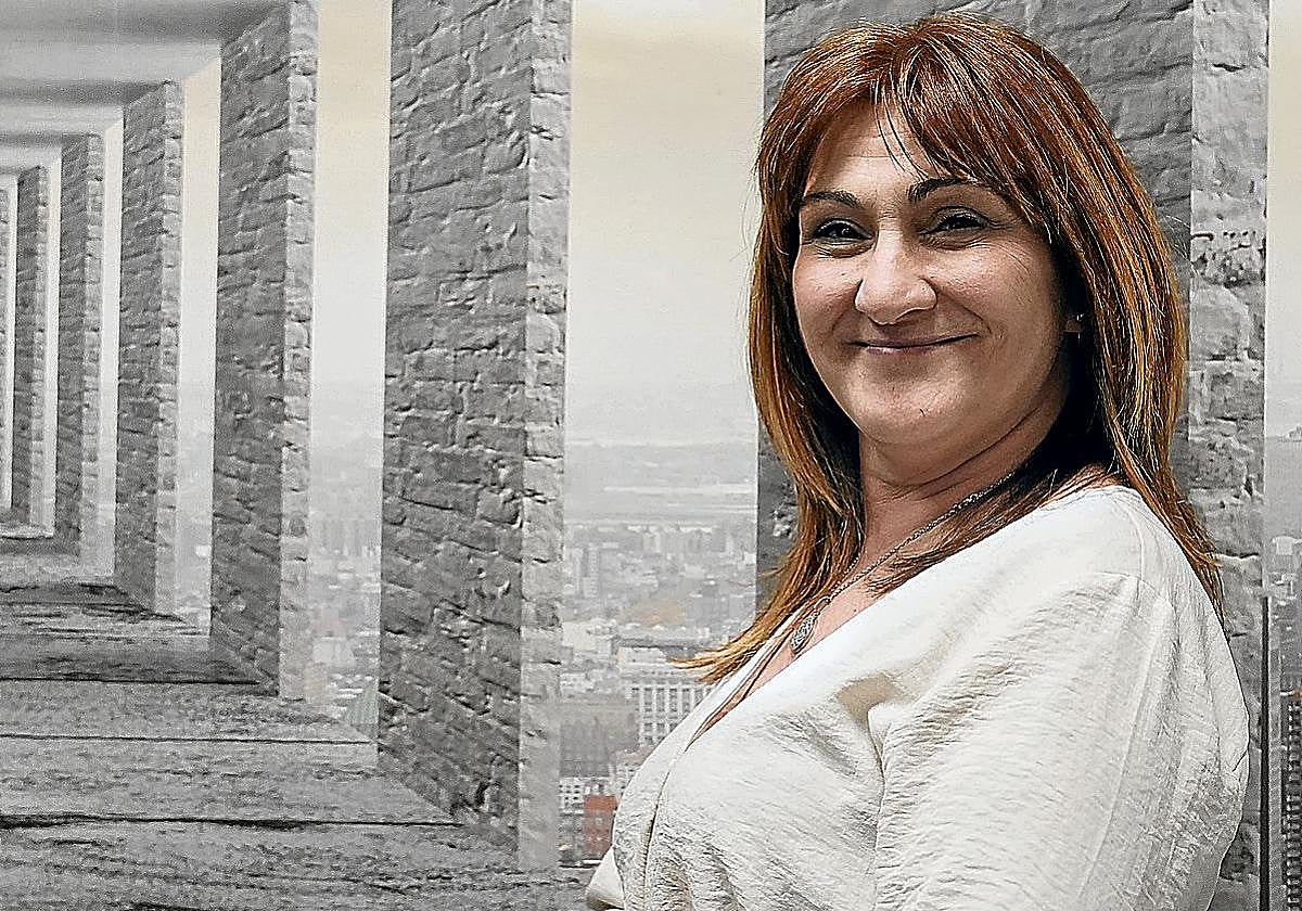 Alzaga, en su despacho de la calle Rodríguez Arias de Bilbao.