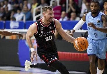 Domínguez, el mejor en el 1x1 del Andorra-Bilbao Basket