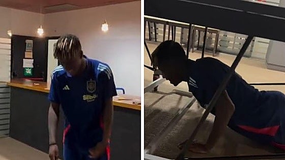 El castigo más 'humillante' de Lamine Yamal a Nico Williams